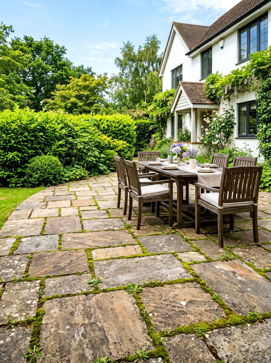 Natural Stone Paver - 30 California casual patio ideas