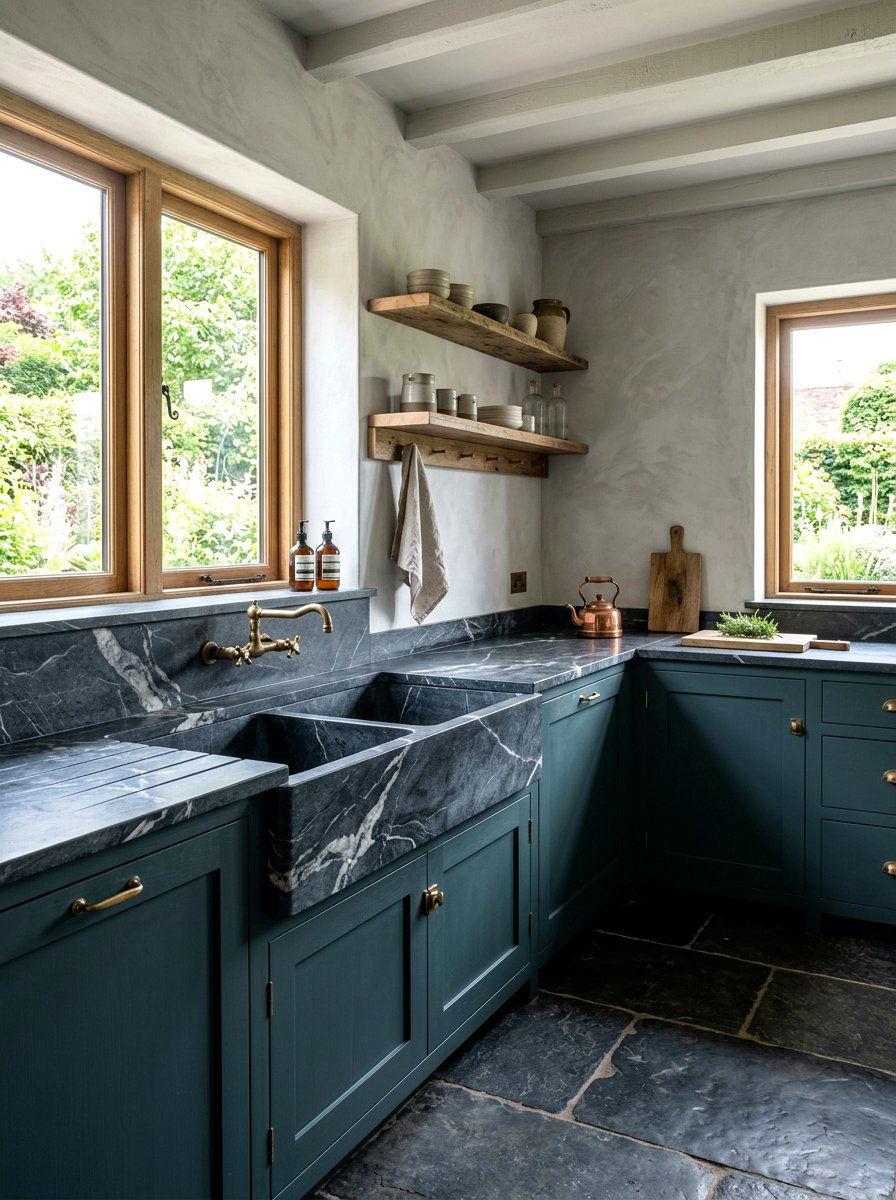 Natural Stone Scullery - 30 scullery aesthetic ideas