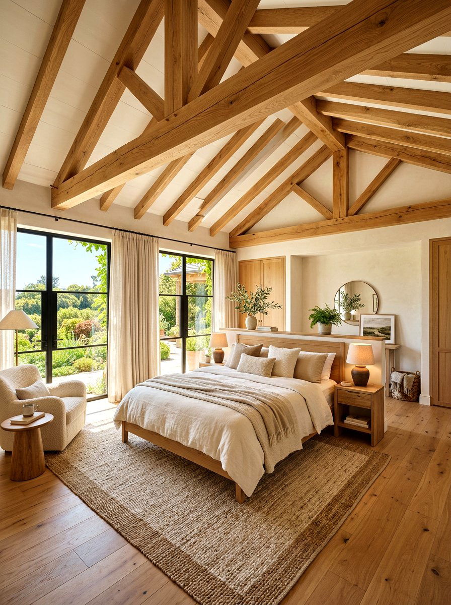 Natural Wood - 30 spring bedroom refresh ideas