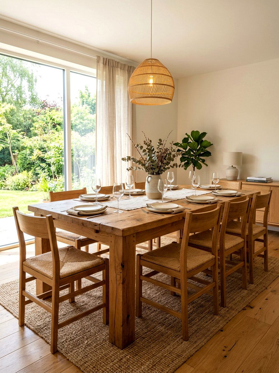 Natural Wood Furniture - 30 quiet romance home ideas