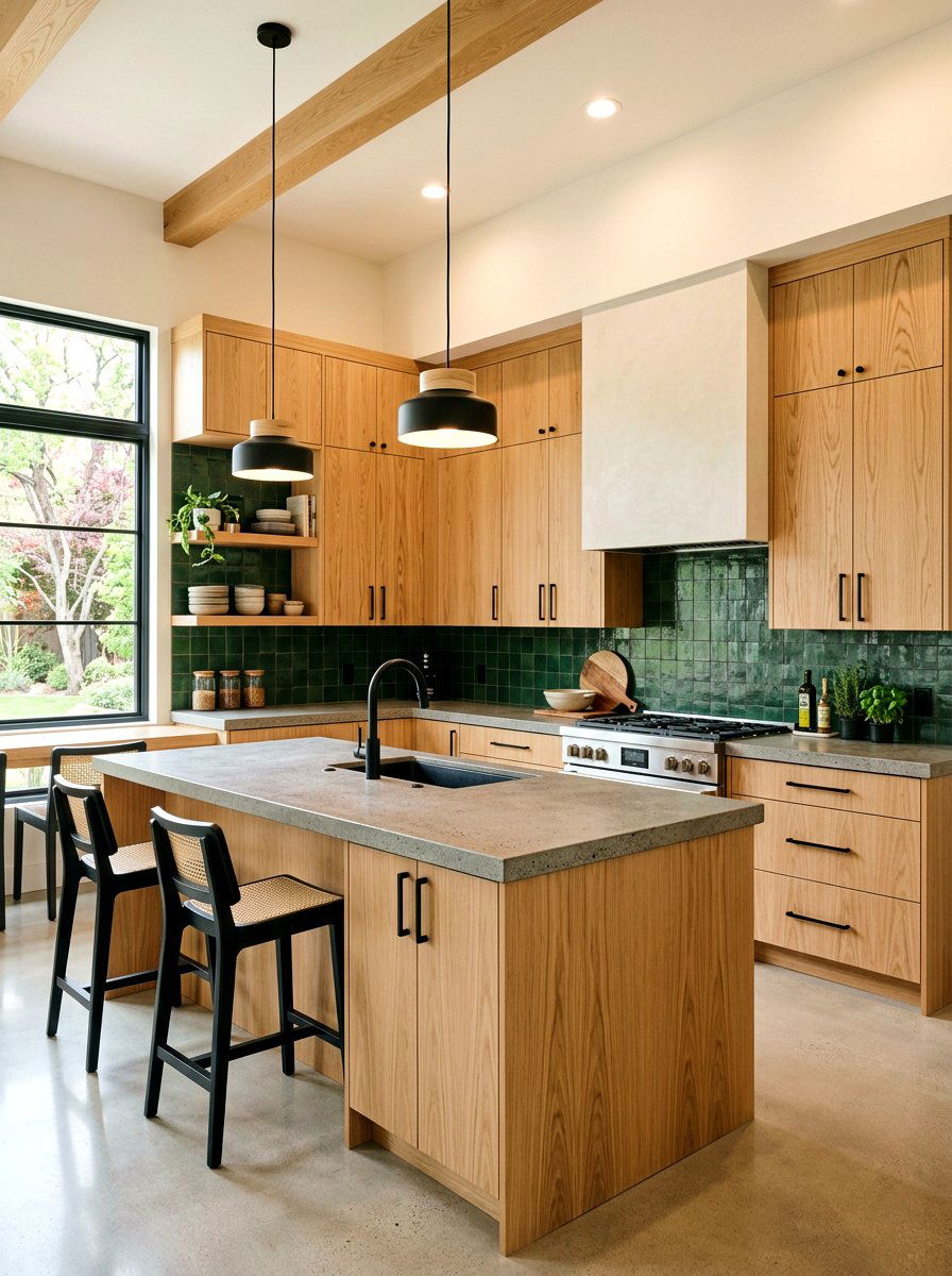 Natural Wood Kitchen Cabinets - 30 kitchen cabinet ideas