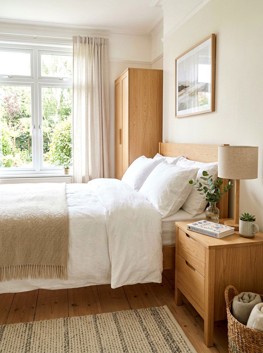 Natural Wood Table Lamp - 30 lamp only room ideas