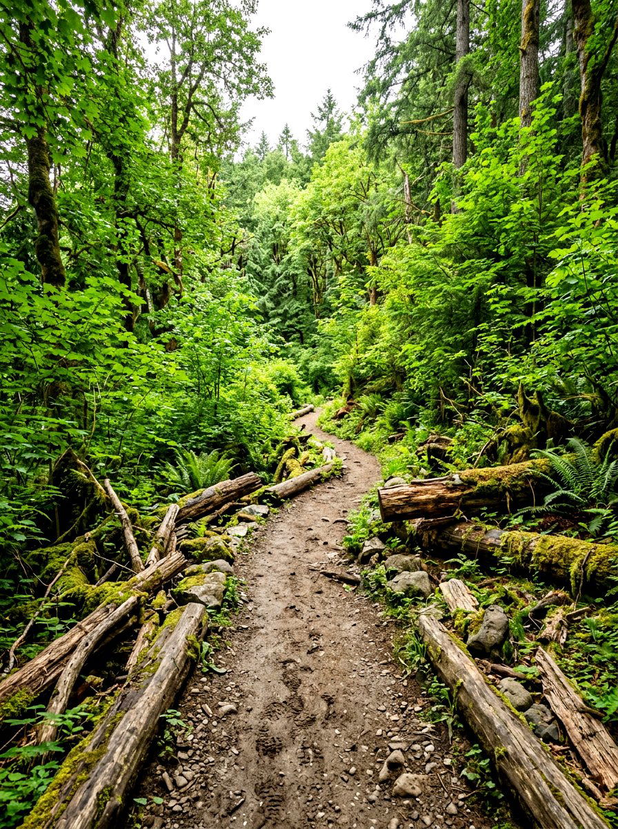 Natural dirt trail - 30 woodland path ideas