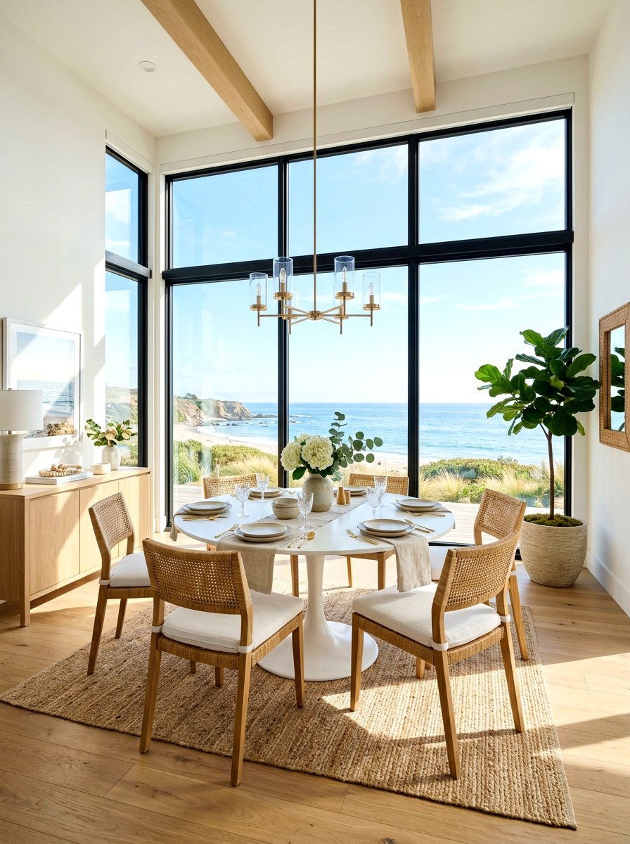 Natural light dining room - 30 Nancy Meyers dining room ideas