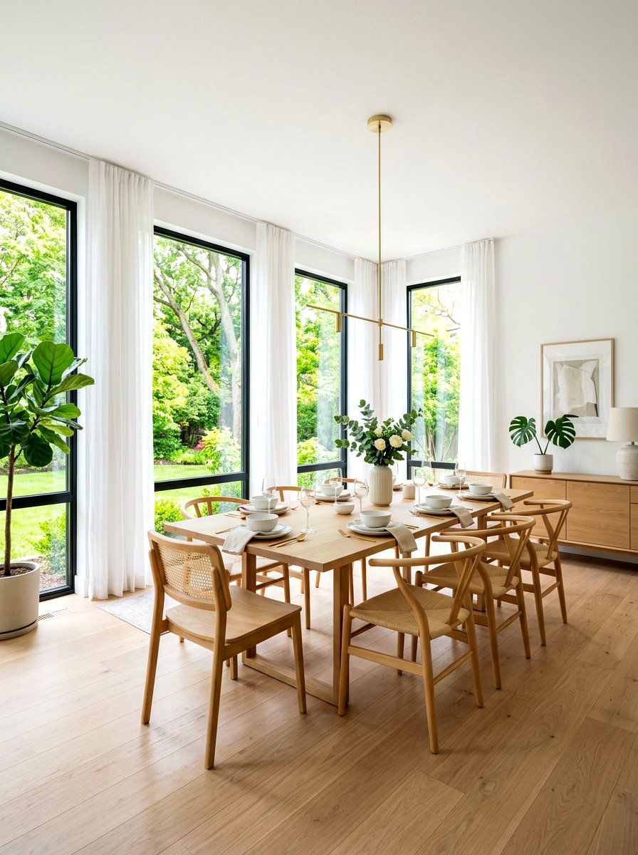 Natural light dining room - 30 bright breakfast room ideas