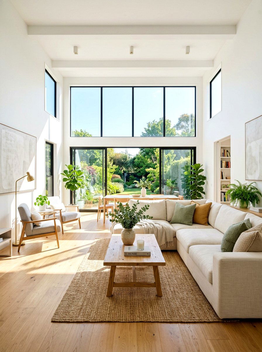Natural light living room - 30 small living room ideas
