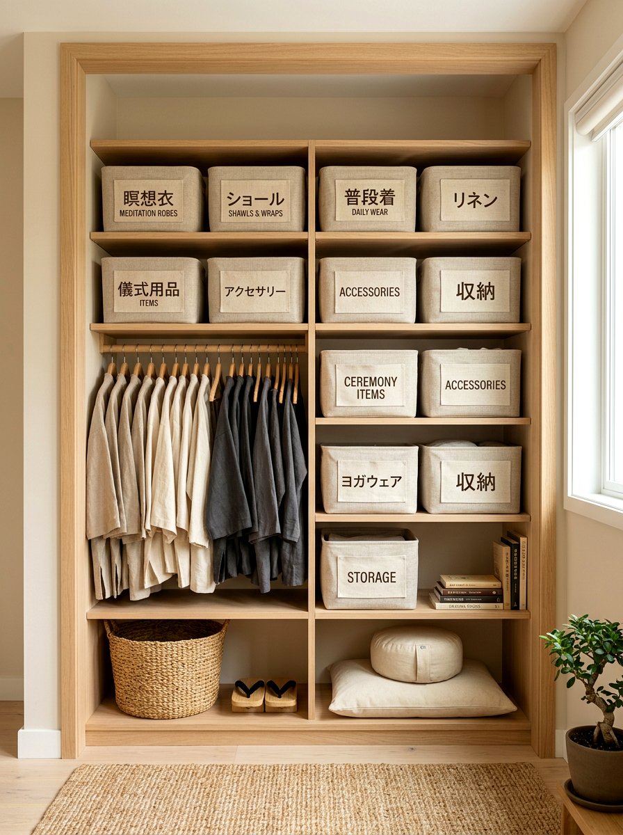 Natural linen closet basket labels - 30 closet basket labels ideas