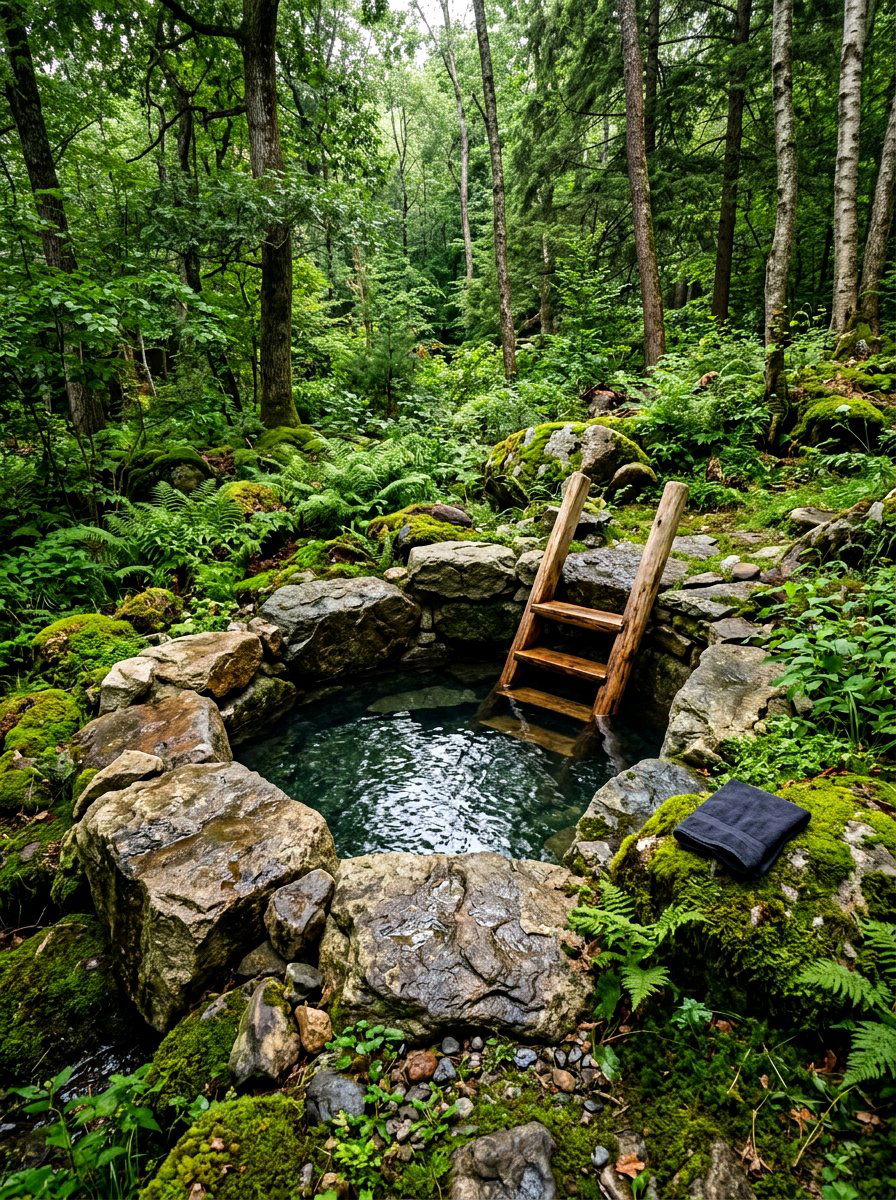 30 Cold Plunge Backyard Retreat Ideas for Wellness at Home