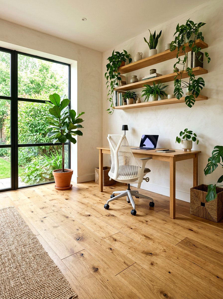 Natural wood floor - 30 hardwood floor stain ideas