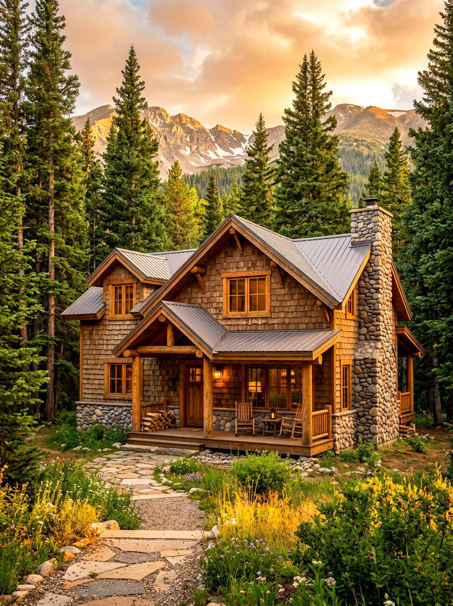 Natural wood window trim - 30 outdoor window trim ideas