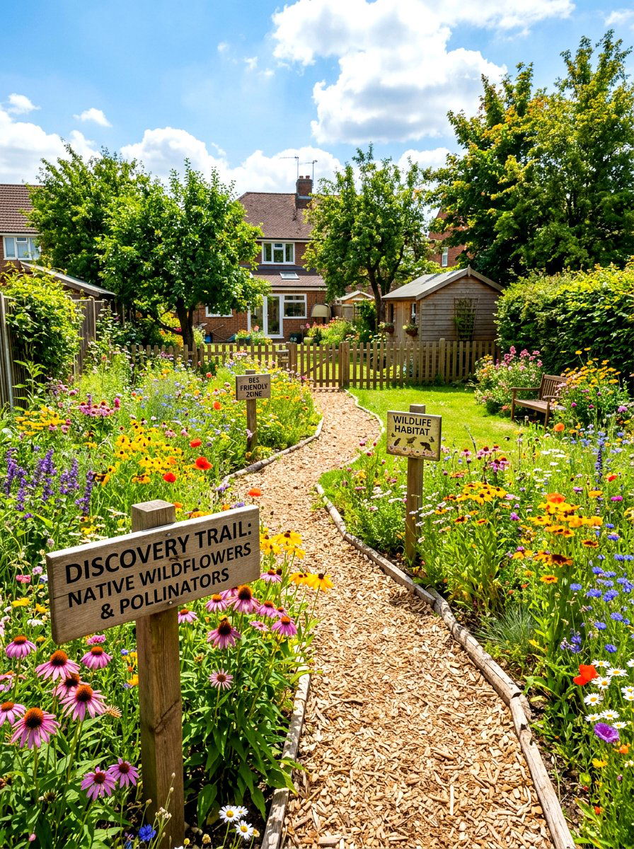 Nature Garden - 30 native wildflower backyard ideas