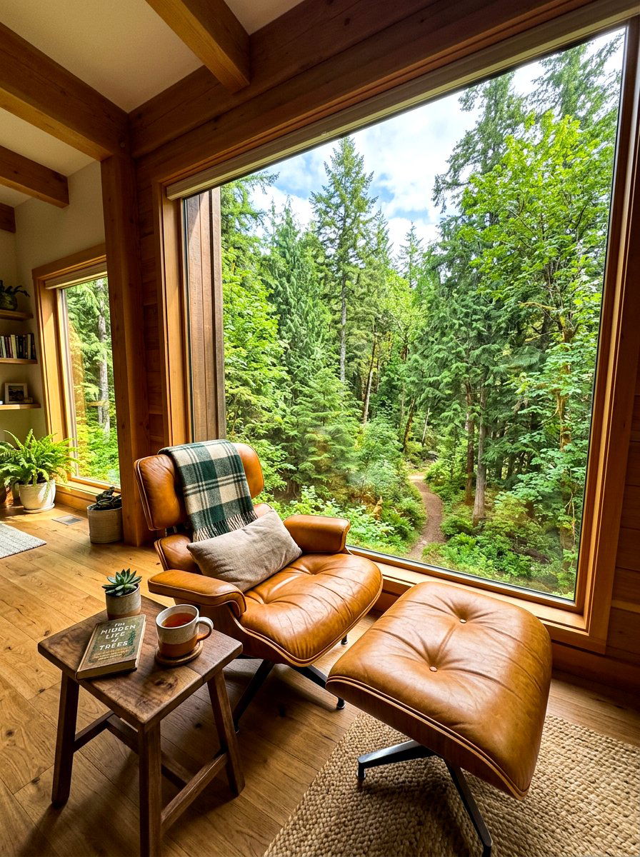 Nature View Window - 30 self care station ideas
