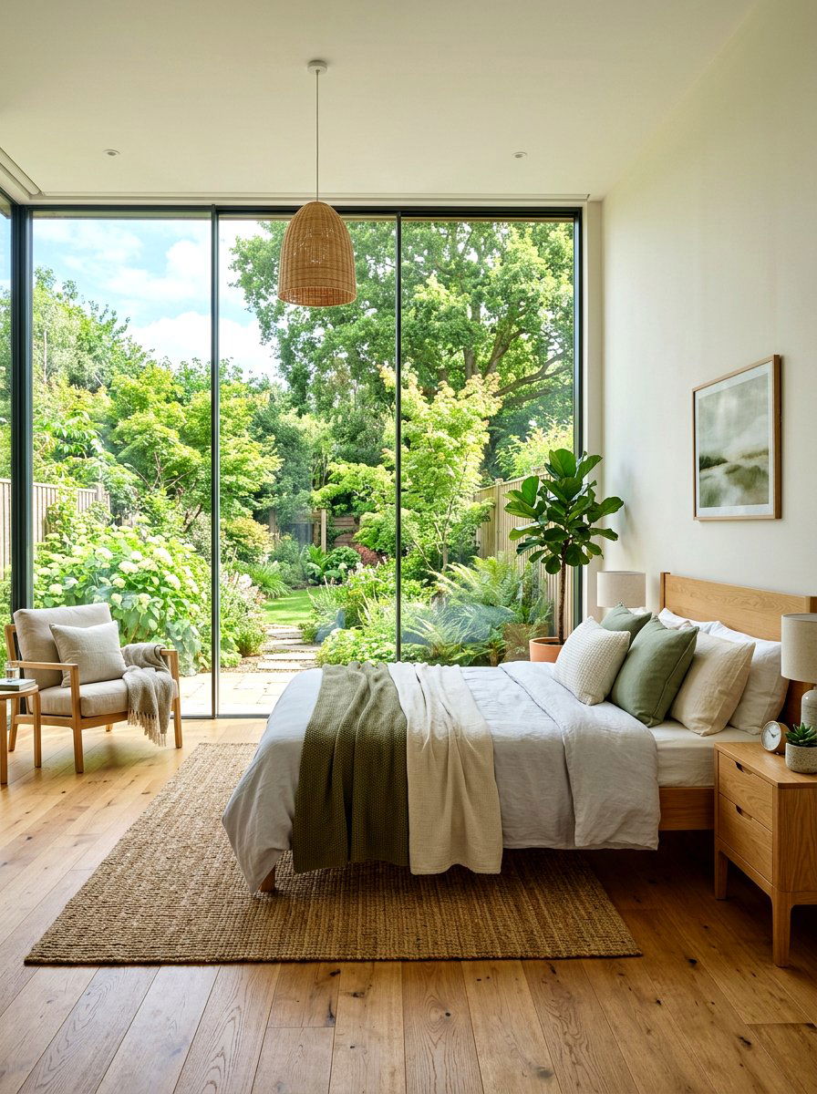 Nature view bedroom - 30 recovery room ideas