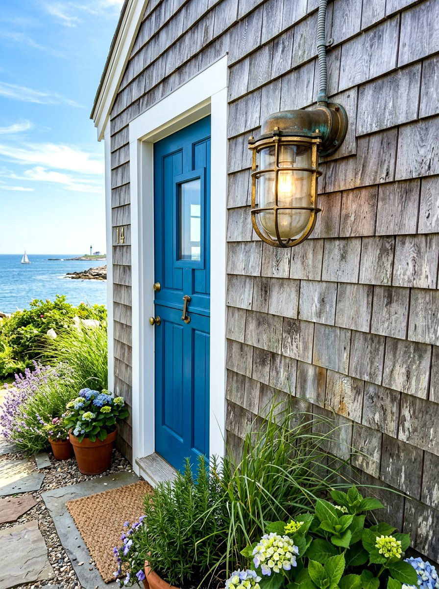 Nautical Bulkhead Light - 30 outdoor wall light ideas
