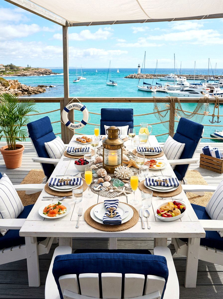 Nautical Patio Brunch