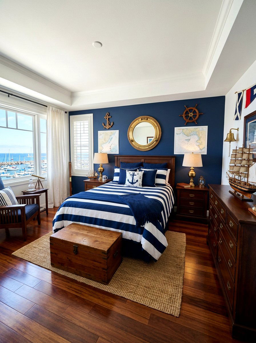Nautical Theme Decor - 30 summer bedroom decor ideas
