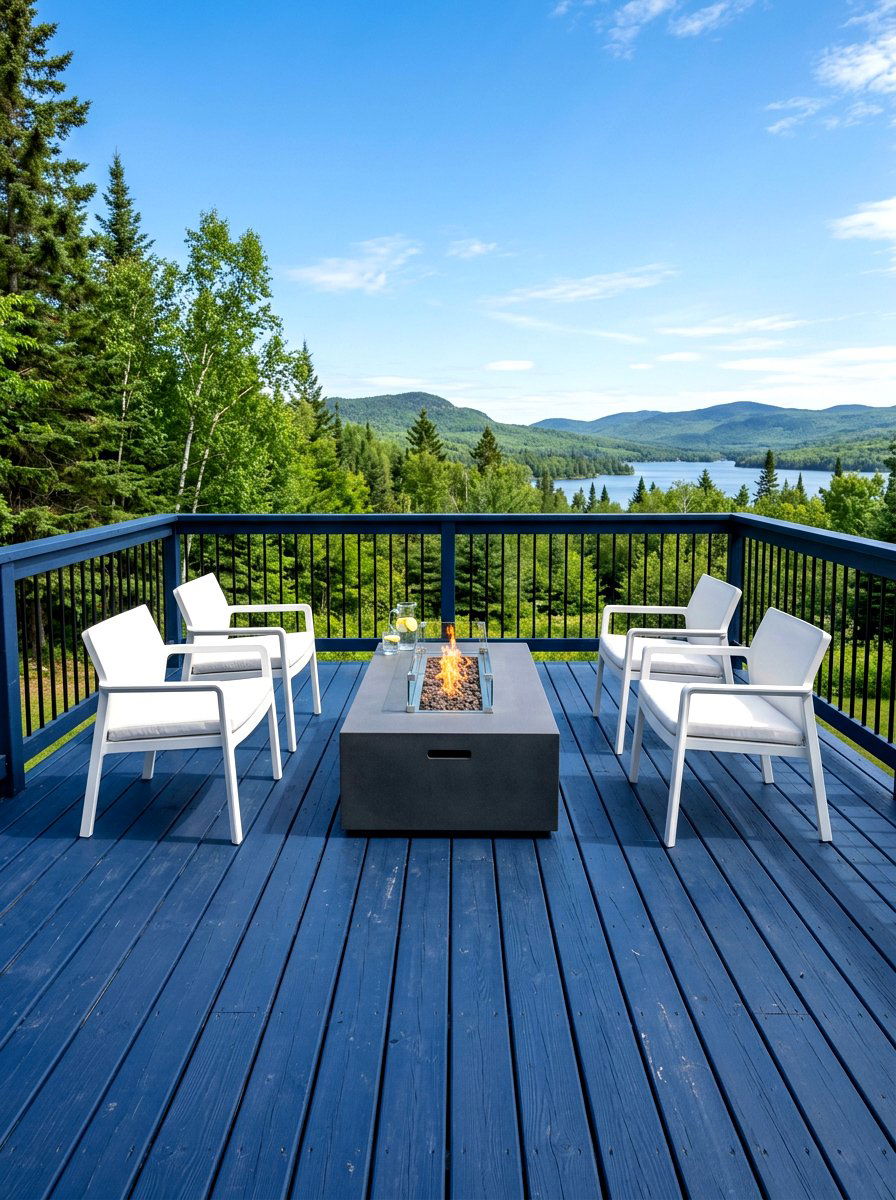 Navy Blue Deck Paint - 30 navy patio decor ideas