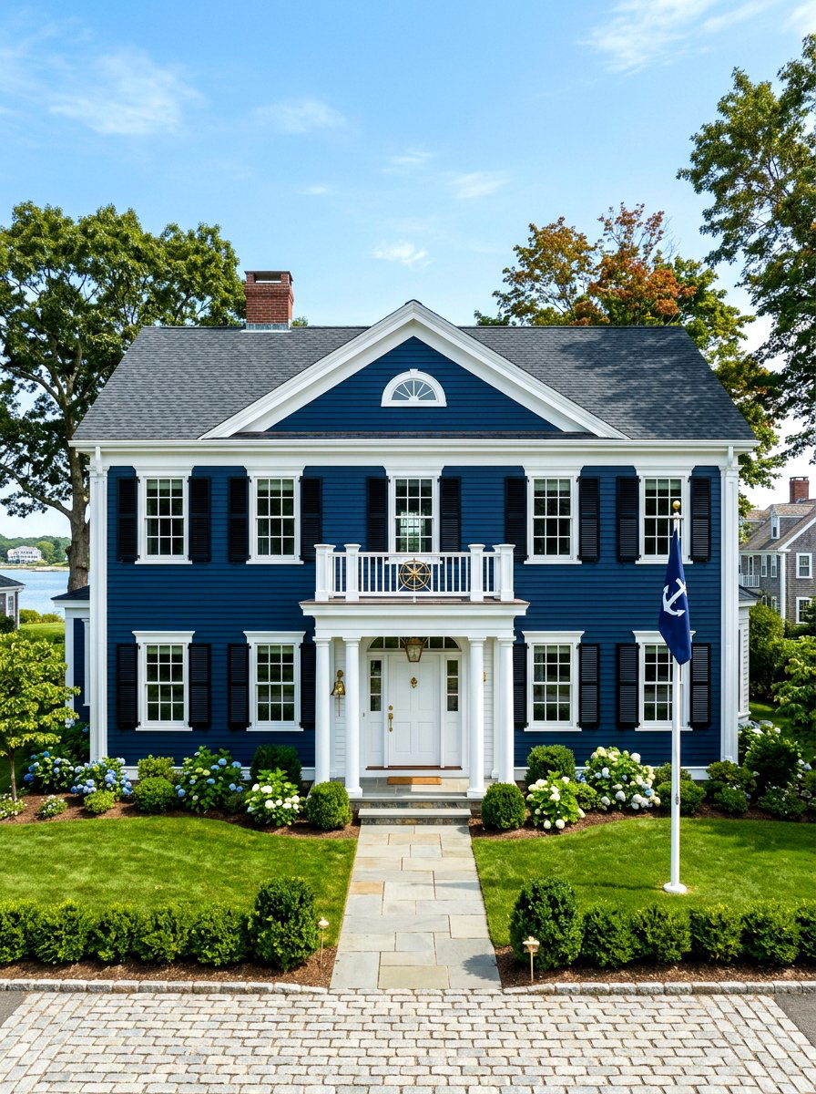 30 Colonial House Exterior Ideas for Bigger Curb Appeal Now