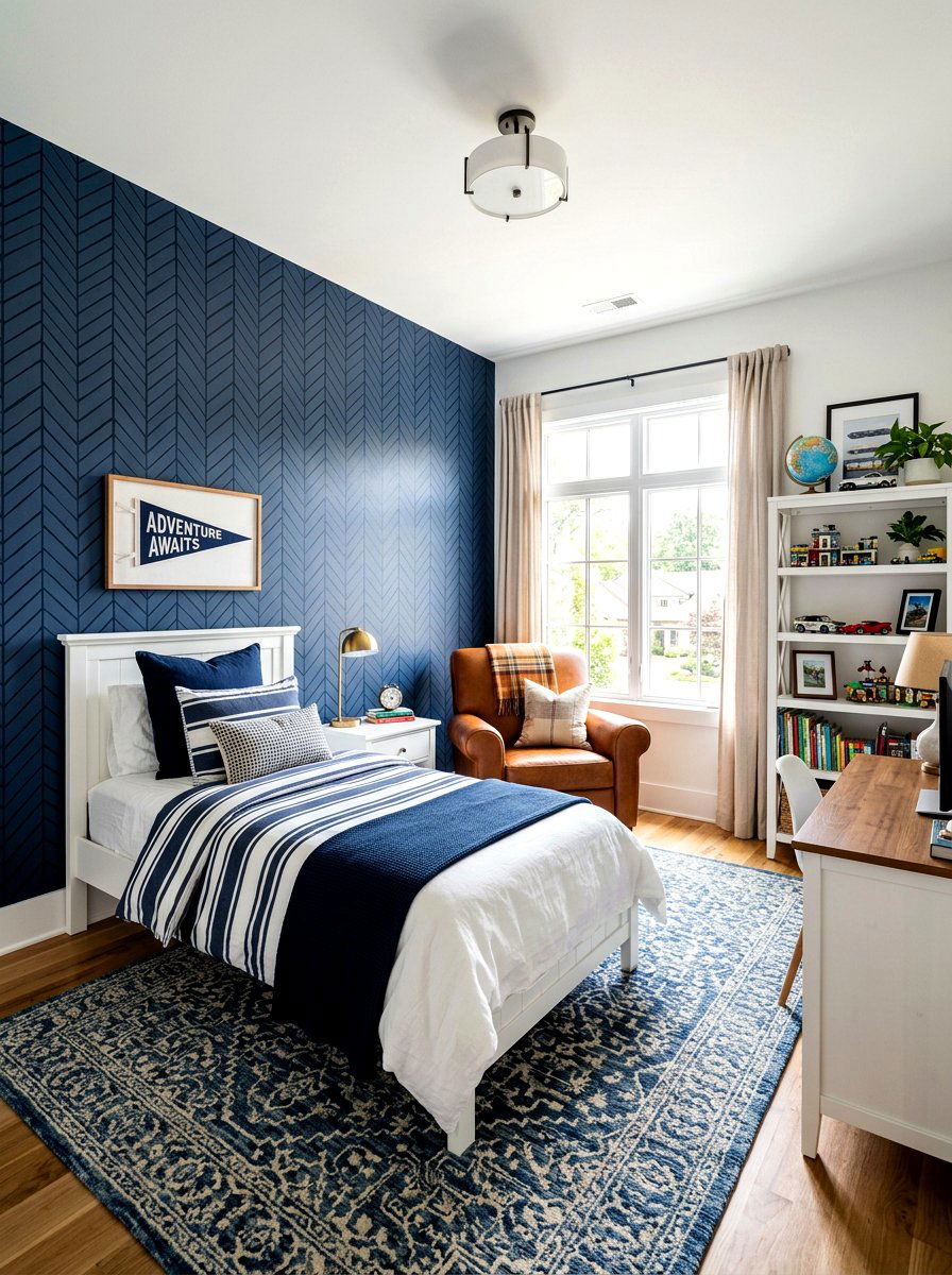 30 Patterned Wallpaper Ideas to Transform Any Room Fast