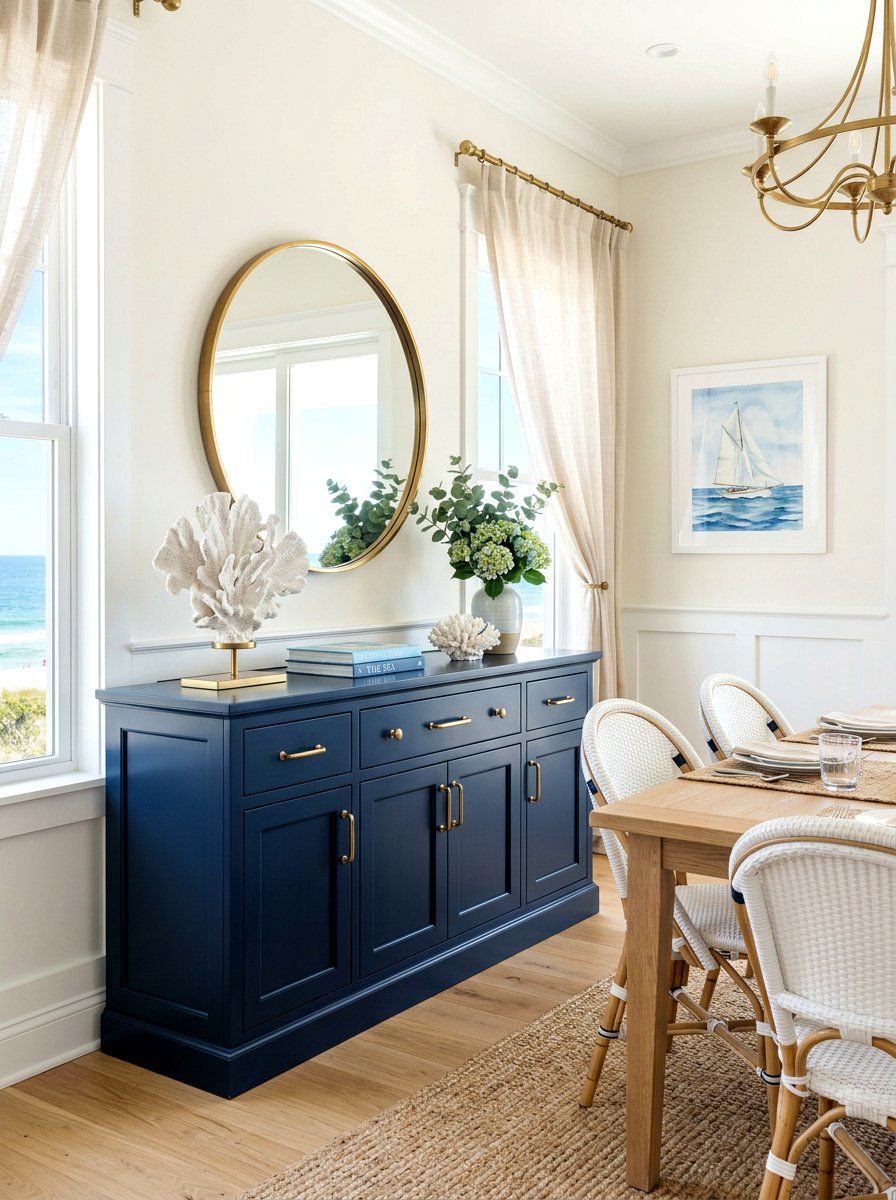 Navy Sideboard Cabinet - 30 buffet cabinet ideas