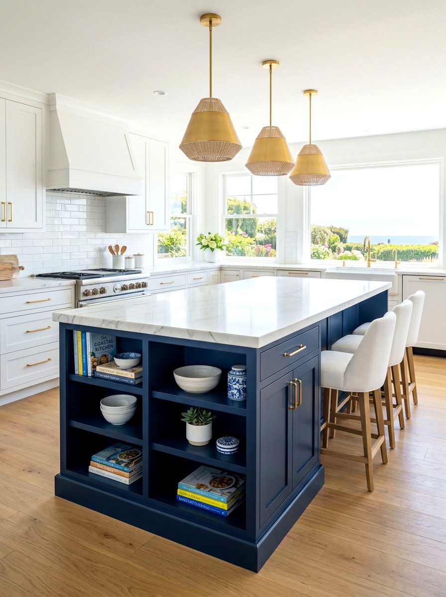 30 Island Bookshelf Ideas To Style Your Living Room Fast