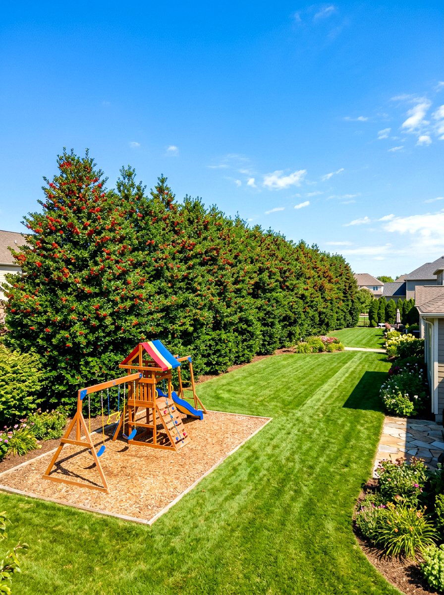 Nellie Stevens Holly hedge - 30 evergreen privacy border ideas