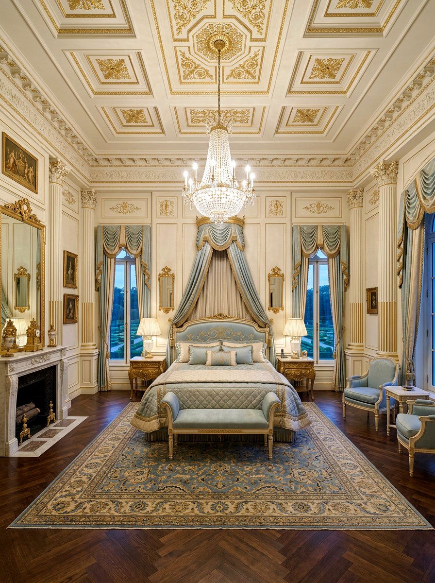 Neoclassical Bedroom - 30 couture bedroom ideas
