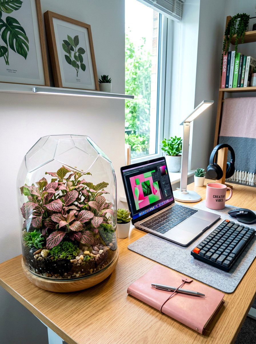 Nerve Plant - 30 tropical indoor plant ideas