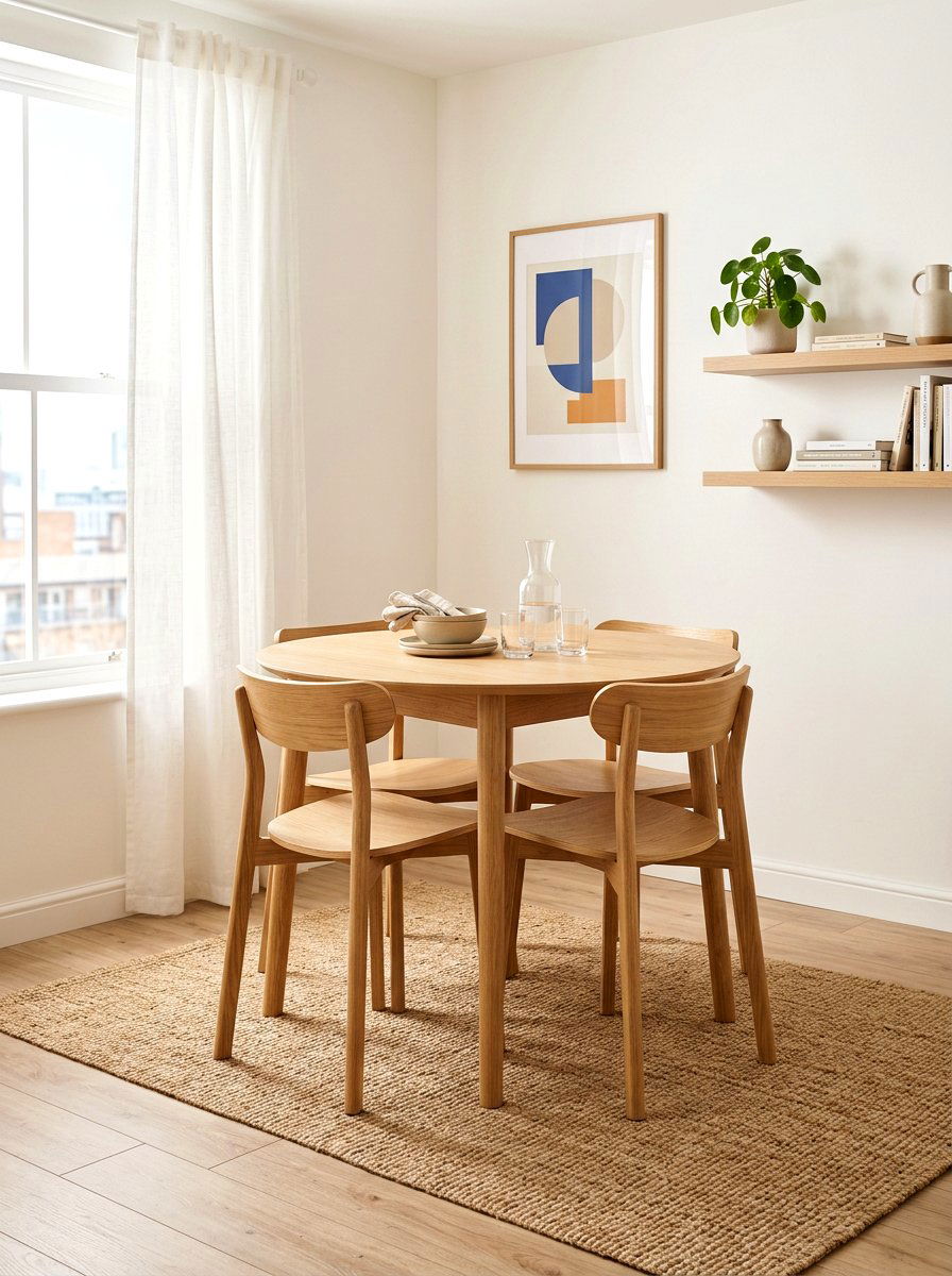 Nesting Dining Set - 30 compact apartment dining ideas