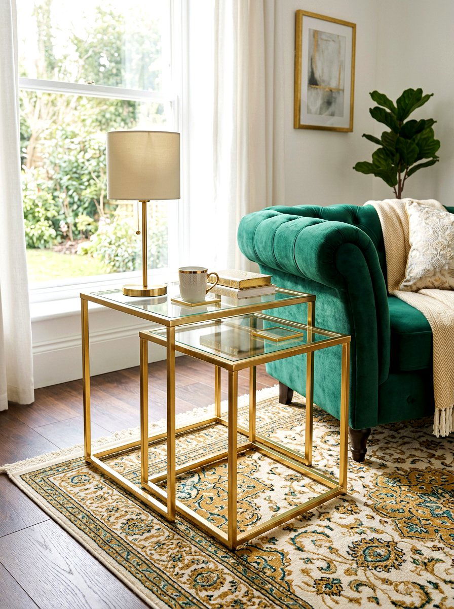 Nesting Side Tables - 30 flexible apartment furniture ideas