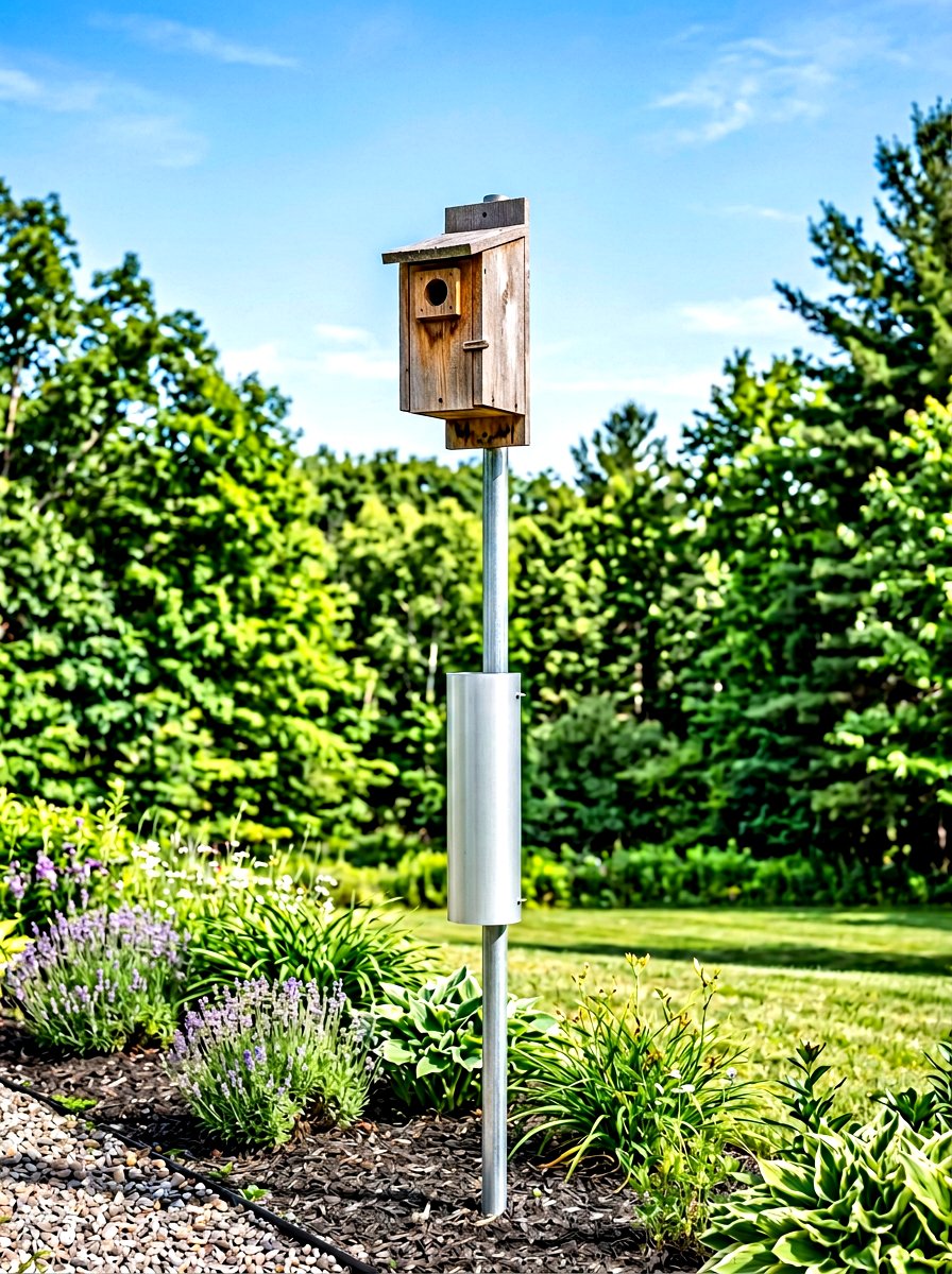 Nesting box installation - 30 bird friendly backyard landscaping ideas