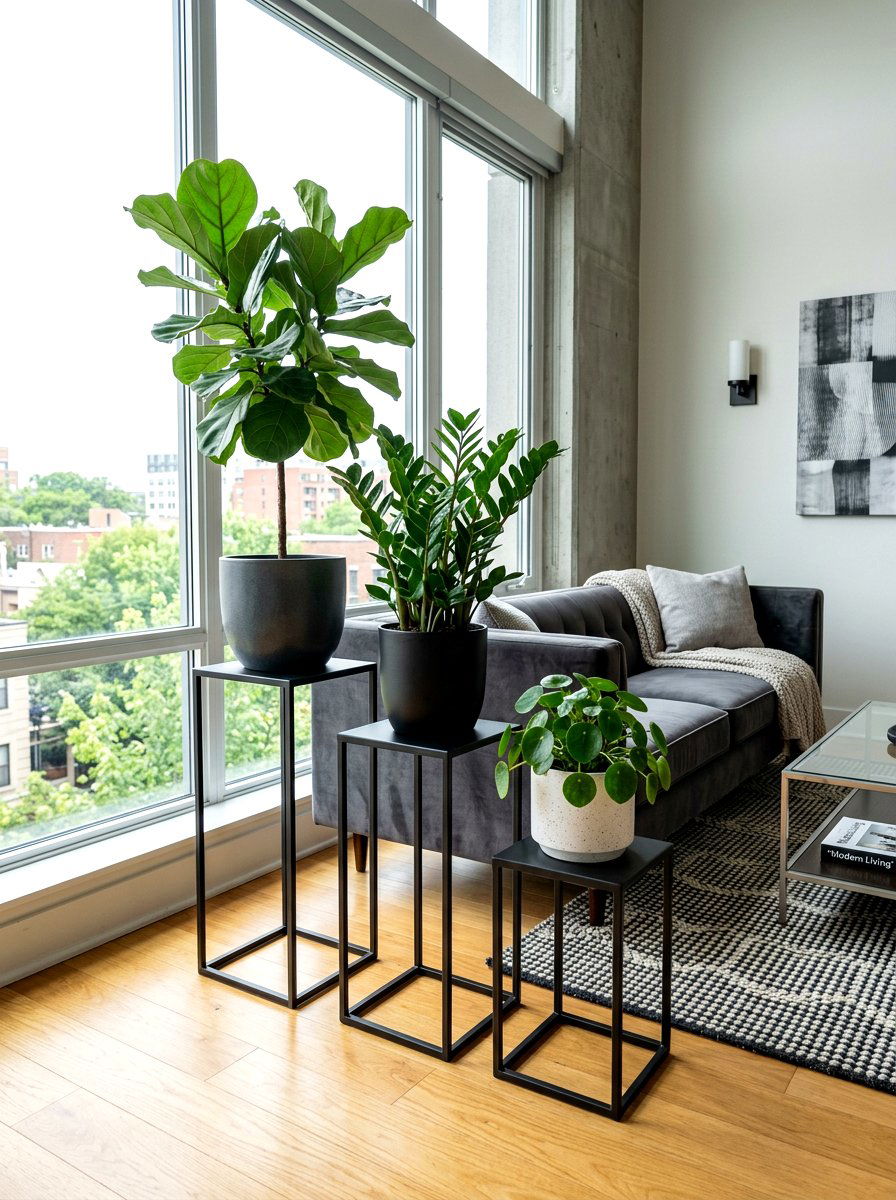 Nesting plant stands - 30 plant stand ideas