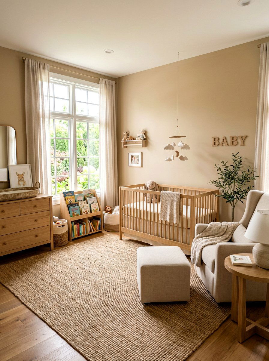 Neutral Baby Nursery - 30 luxe baby room ideas