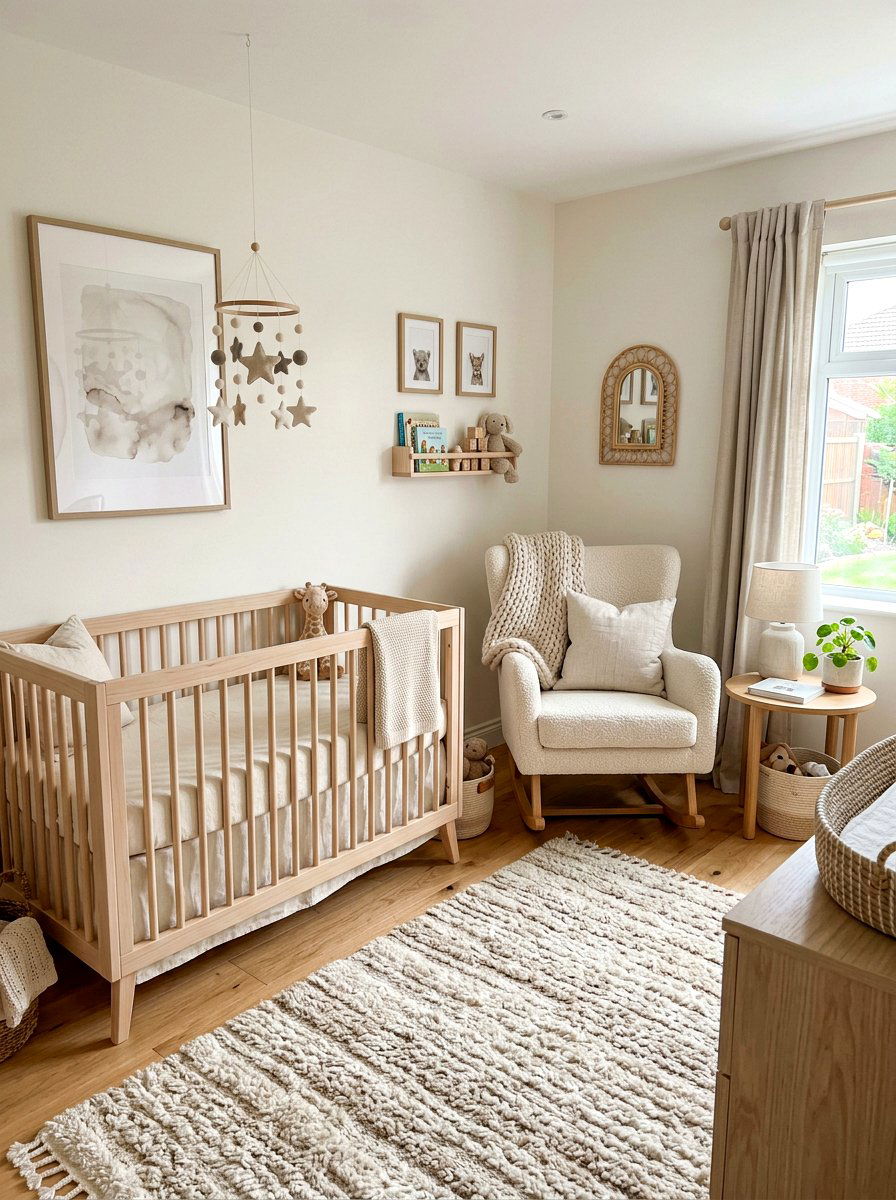 Neutral Baby Nursery - 30 layered neutral decor ideas