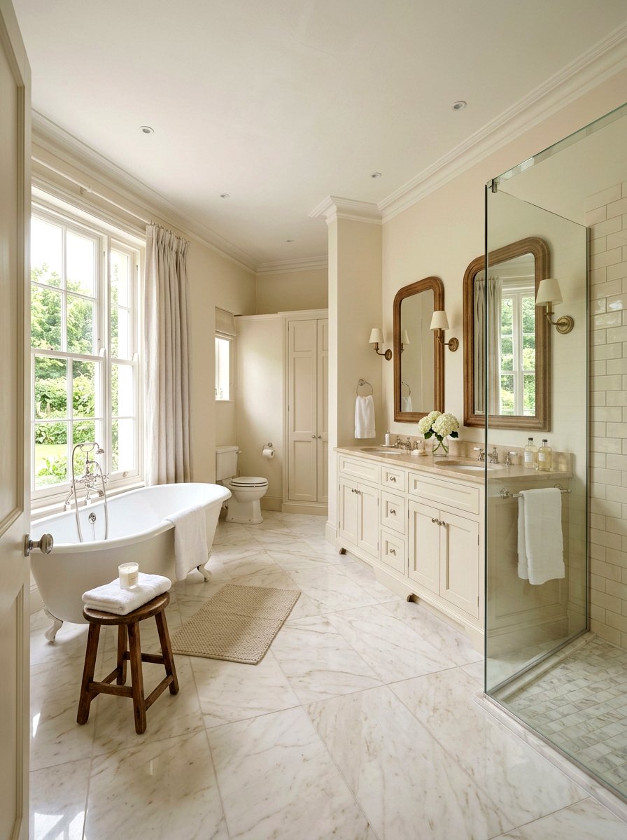 Neutral Bathroom Palette - 30 traditional bathroom ideas