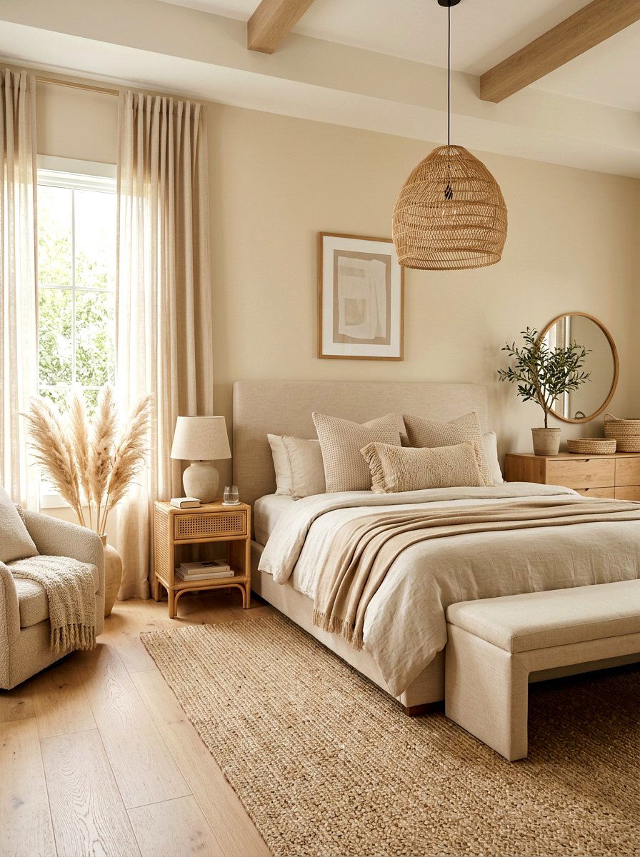 Neutral Beige Master Bedroom - 30 master bedroom ideas