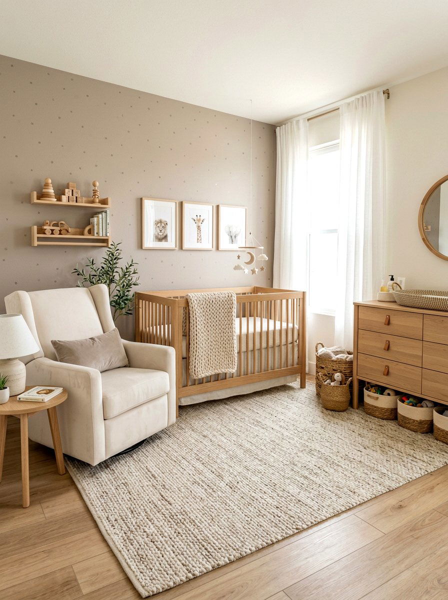 Neutral Boy Nursery - 30 boy nursery ideas