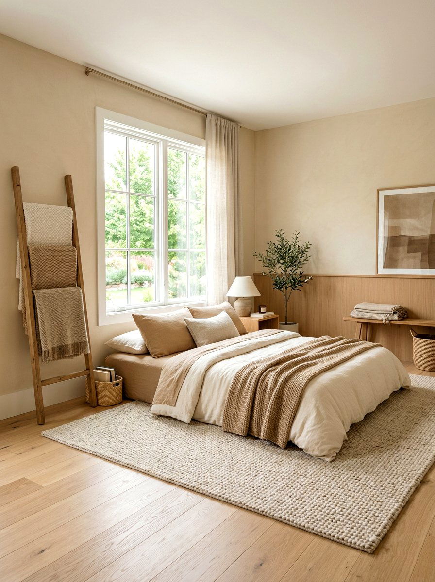 Neutral Color Floor Bed - 30 floor bed bedroom ideas