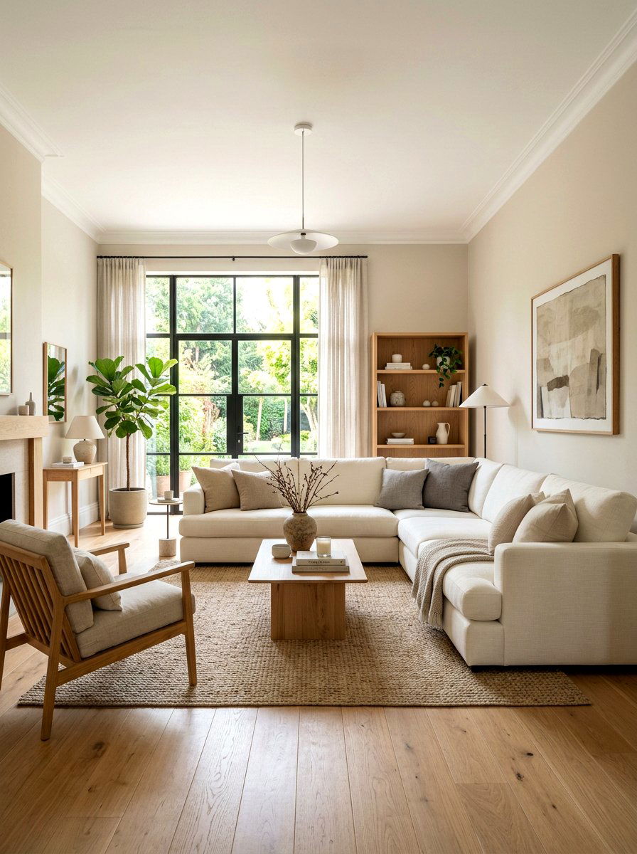 Neutral Color Palette - 30 small house decor ideas