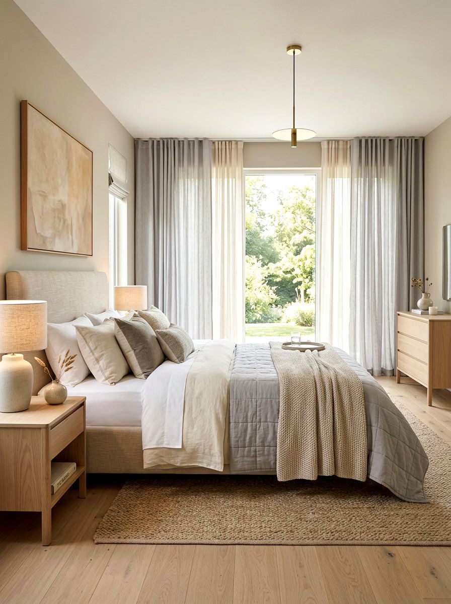 Neutral Color Palette - 30 five star bedroom ideas