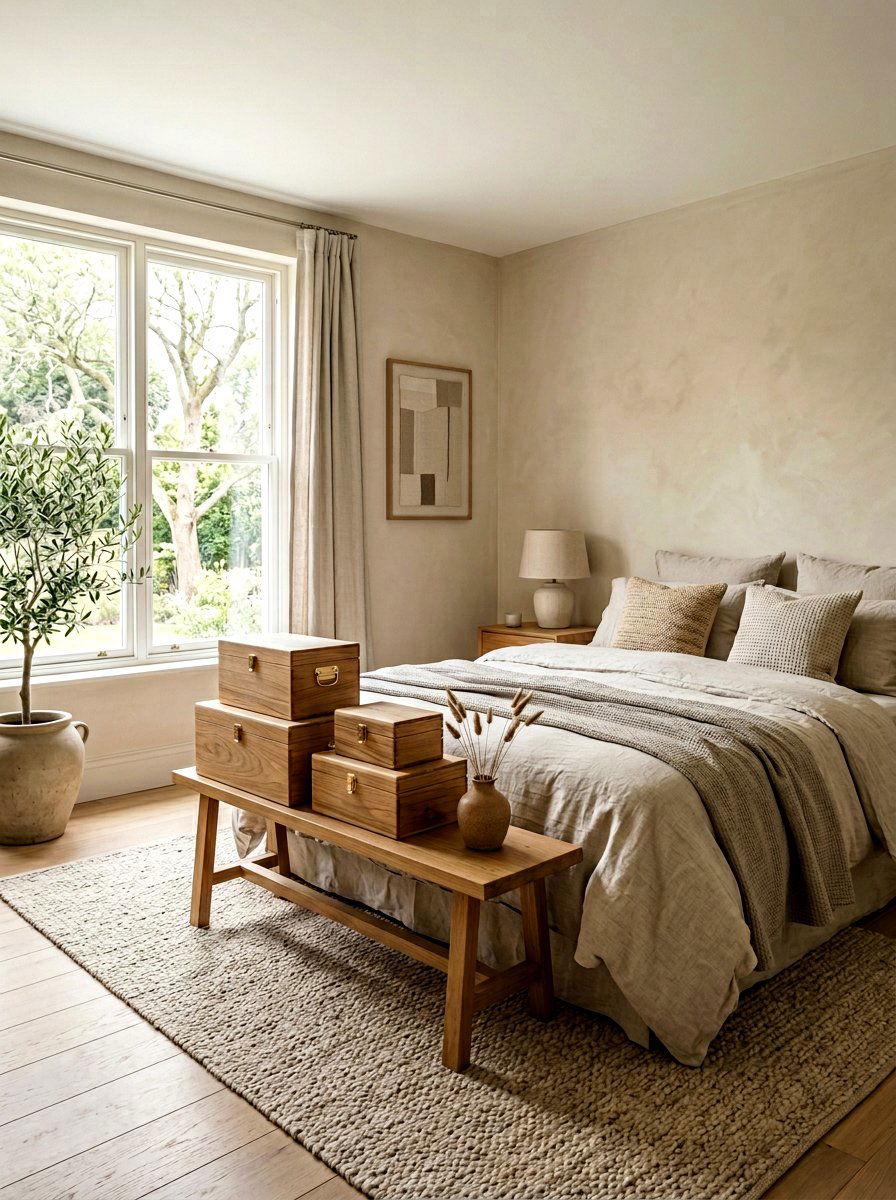 Neutral Color Palette - 30 linen cupboard styling ideas