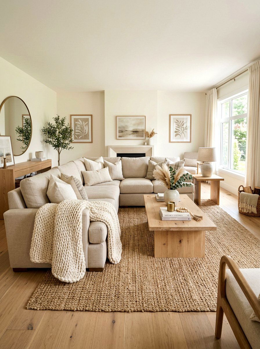 Neutral Color Sitting Room - 30 sitting room ideas