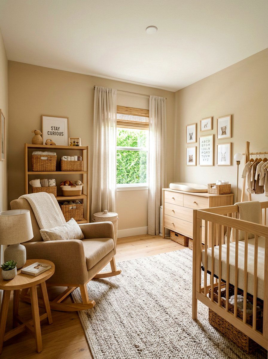 Neutral Gender Nursery - 30 Scandinavian nursery ideas