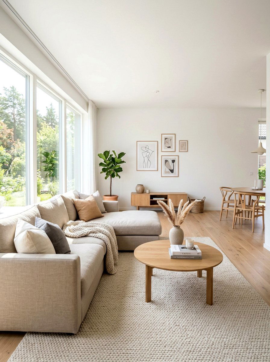 Neutral Living Room Layout - 30 sofa chaise layout ideas