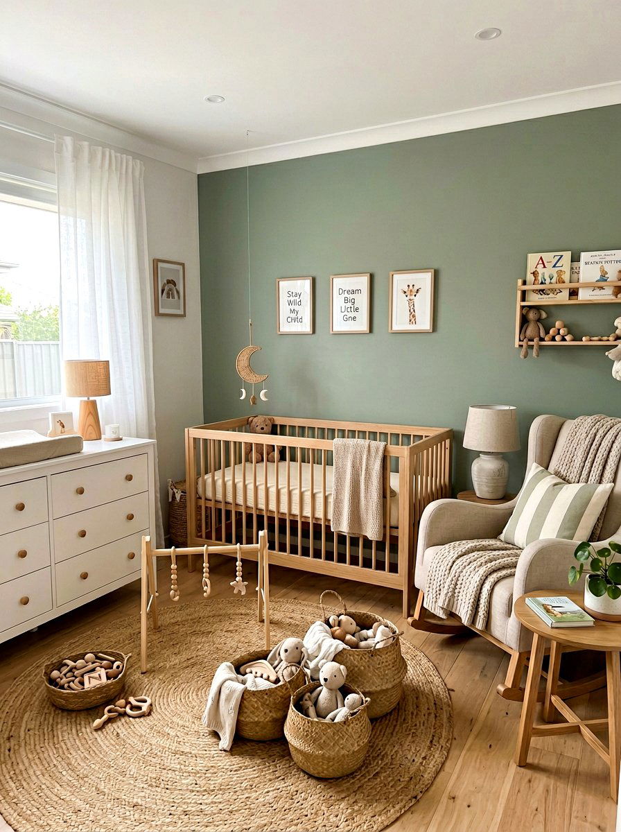 Neutral Nursery Kids Room - 30 kids room ideas