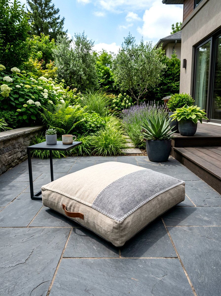 Neutral Outdoor Floor Pillow - 30 outdoor floor pillow ideas aesthetic