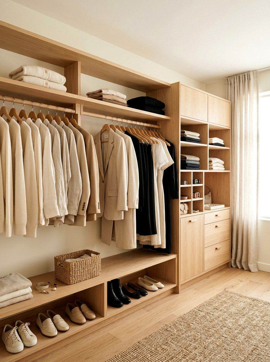 Neutral Toned Capsule Wardrobe - 30 capsule wardrobe closet ideas