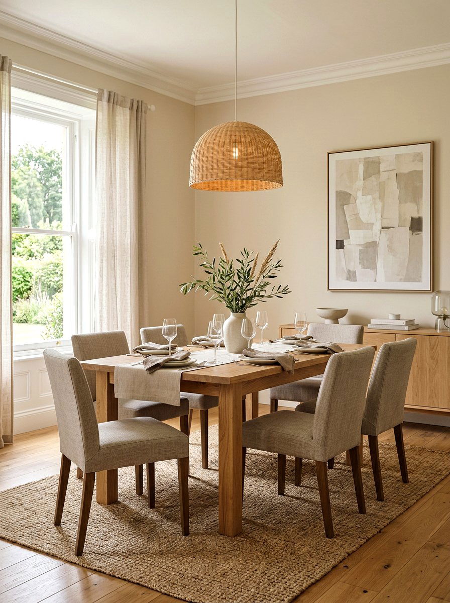 Neutral Upholstered Chairs - 30 upholstered dining chair ideas