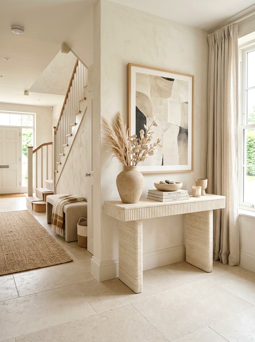30 Foyer Console Styling Ideas to Make Your Entryway Wow