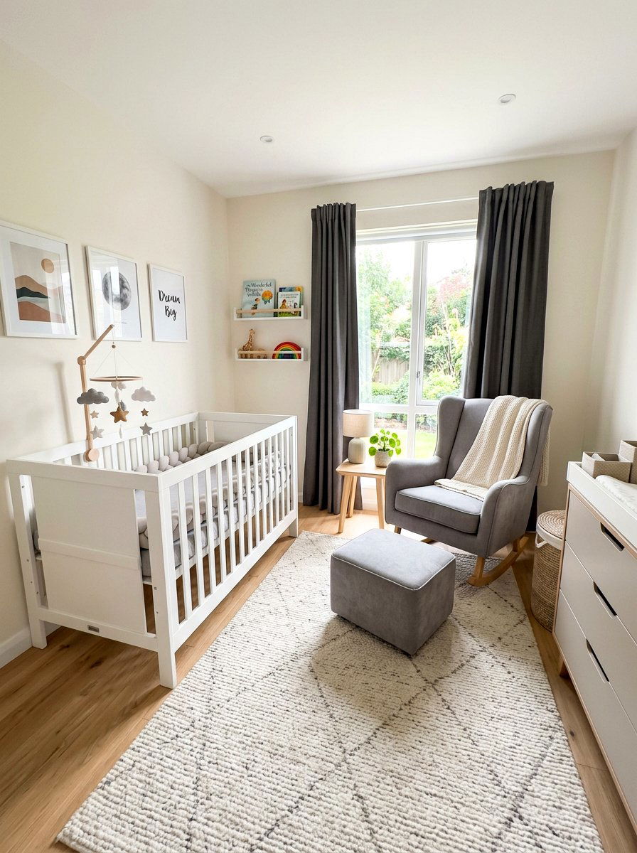Neutral nursery theme - 30 quiet room ideas